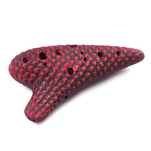 Окарина-альт STL Ember 12 отверстий, керамическая, Фа-мажор (F)