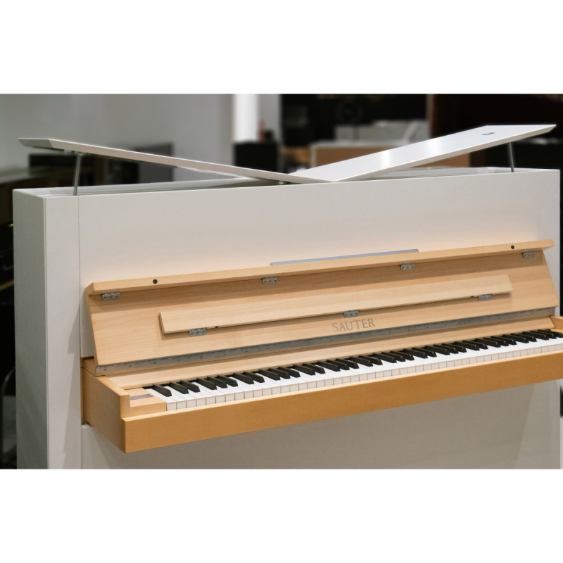 Пианино Sauter Peter Maly Basic Satin White/Maple (BU) Пианино Sauter Peter Maly Basic Satin White/Maple (BU)