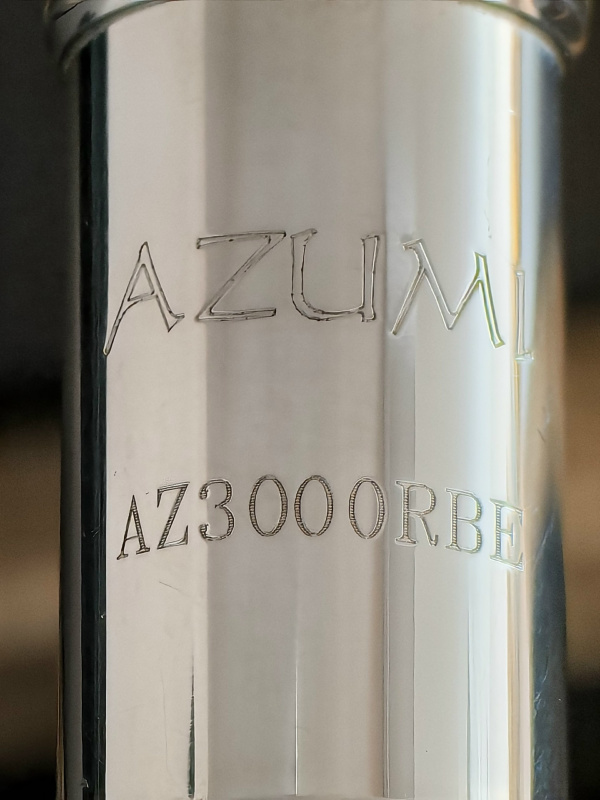 Флейта Azumi by Altus 3000 RBE, Ми-механика, B-колено, открытые клапаны (BU)