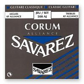 Струны для классической гитары Savarez Corum Alliance 500 AJ High (6 шт)