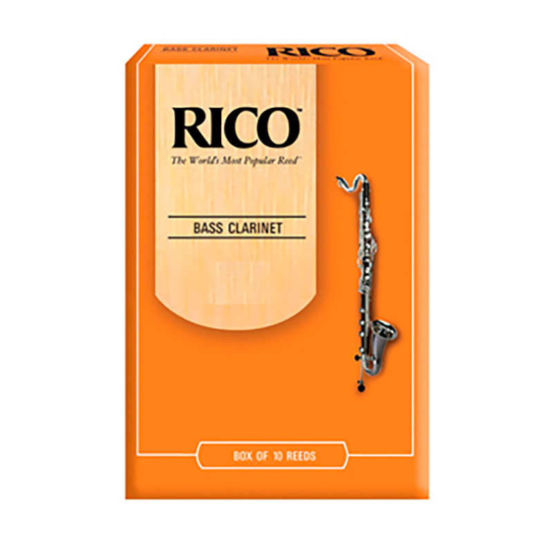 Трости для бас-кларнета Rico №3,5 (10 шт)