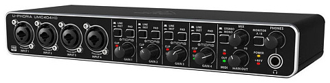 Внешняя звуковая карта Behringer UMC404HD