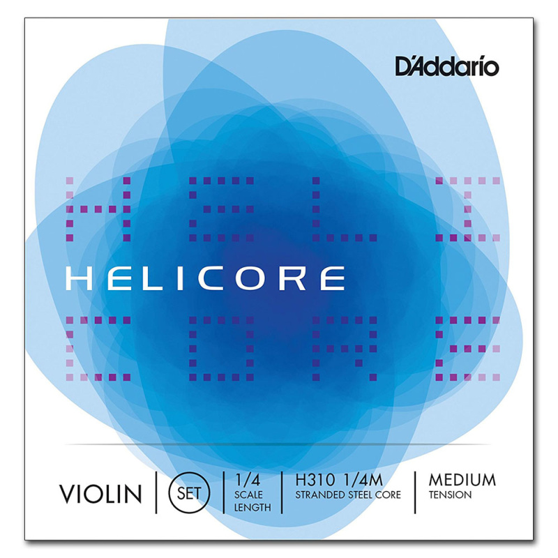 Струны для скрипки D'Addario Helicore H310 1/4M (4 шт)