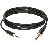Аудио кабель Klotz AS-MJ0150, джек 3.5 - джек 6.35, 1.5 м