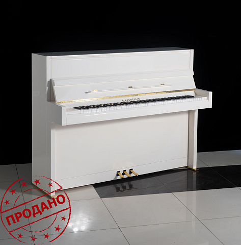 Пианино C. Bechstein Millenium 116K (BU) белое, полированное (209580, 2016 г.в.)
