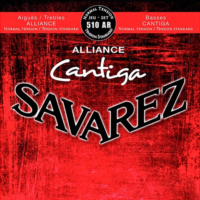 Струны для классической гитары Savarez Alliance Cantiga 510 AR Normal (6 шт)