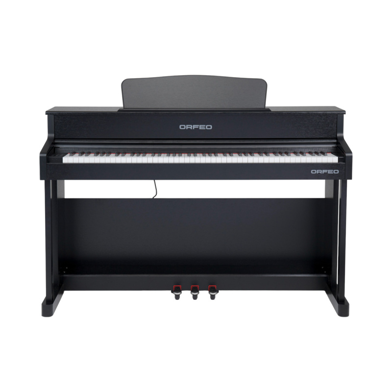 Цифровое пианино Orfeo E-12 черное, с наушниками