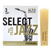 Трость для альт саксофона Rico Select Jazz filed №3S