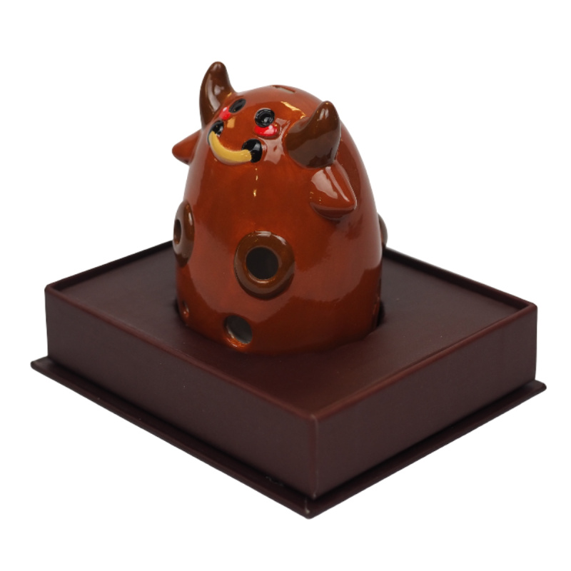 Окарина FengYa Chinese Zodiac Бык 6 отверстий, керамическая