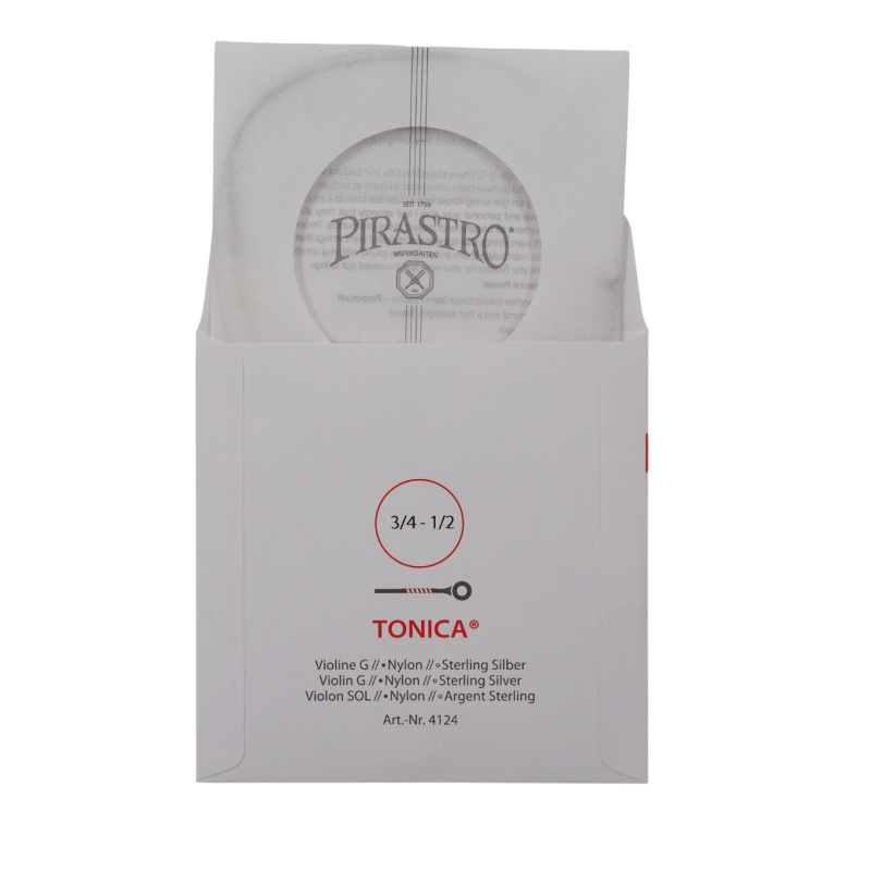 Струна для скрипки Pirastro Tonica 412441 Соль (G) 3/4-1/2