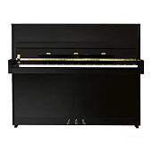 Пианино Petrof Middle P 118 S1 черное, полированное