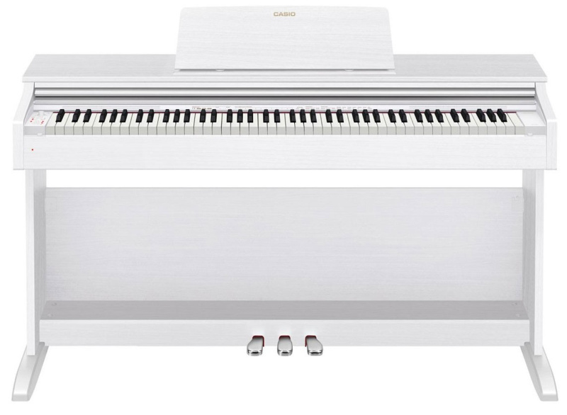 Цифровое пианино Casio Celviano AP-270WE белое, с банкеткой