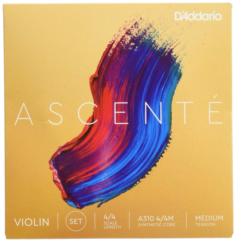 Струны для скрипки D'Addario Ascente A310 4/4M (4 шт)