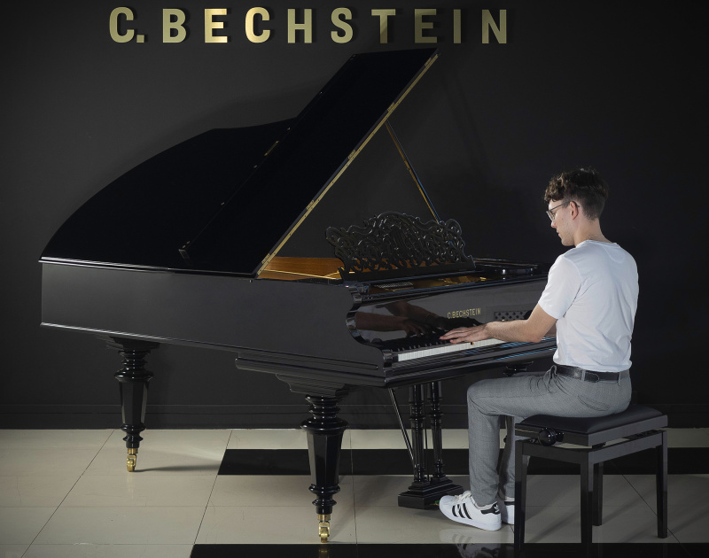 Рояль C. Bechstein мод. 200 1902 г. (BU) черный, полированный