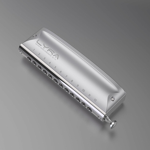 Губная гармоника Kongsheng Galaxy Series Lyra12 До-мажор (C) серебро