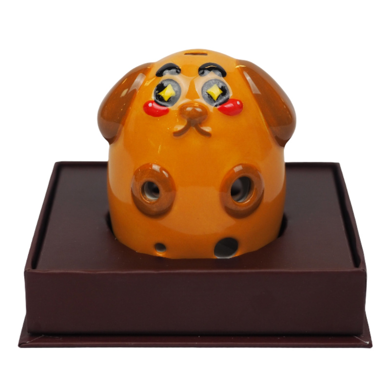 Окарина FengYa Chinese Zodiac Собака 6 отверстий, керамическая