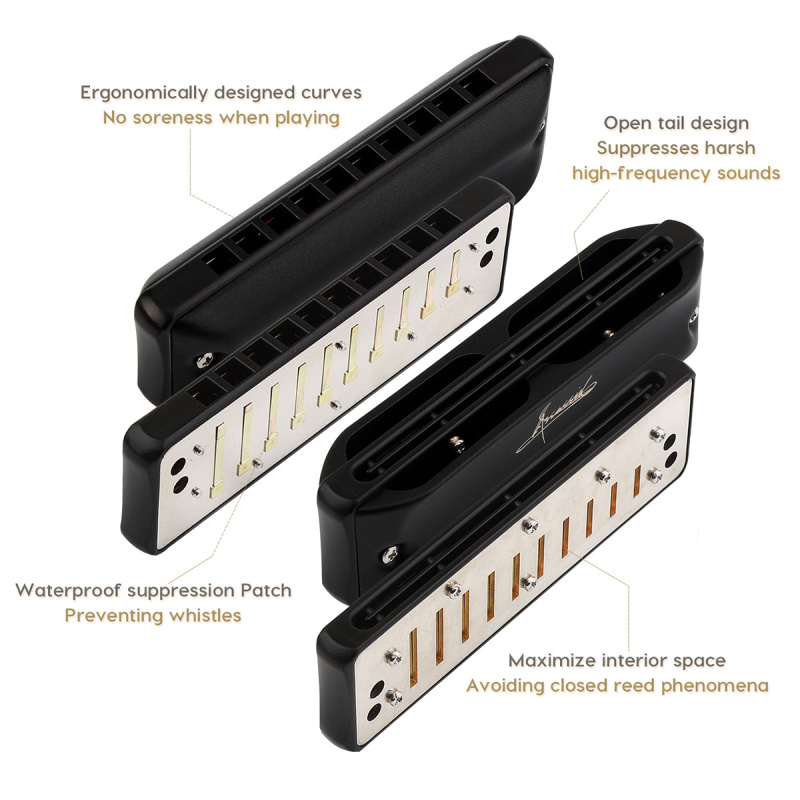 Губная гармоника JDR Assassin Ми-бемоль-мажор (Eb)