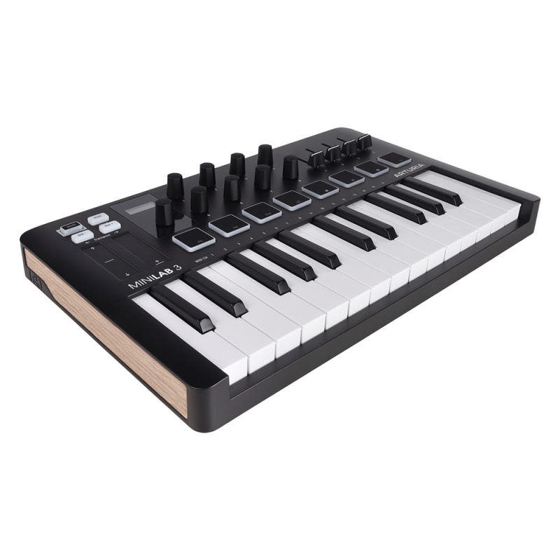 MIDI-клавиатура Arturia MiniLAB 3 Black Edition, 25 клавиш