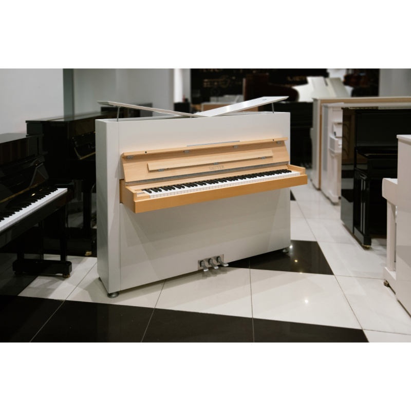 Пианино Sauter Peter Maly Basic Satin White/Maple (BU) Пианино Sauter Peter Maly Basic Satin White/Maple (BU)