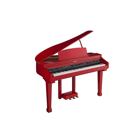 Цифровой рояль Orla Grand 120 красный, полированный
