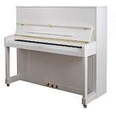 Пианино Petrof Higher P 125 K1 белое, полированное