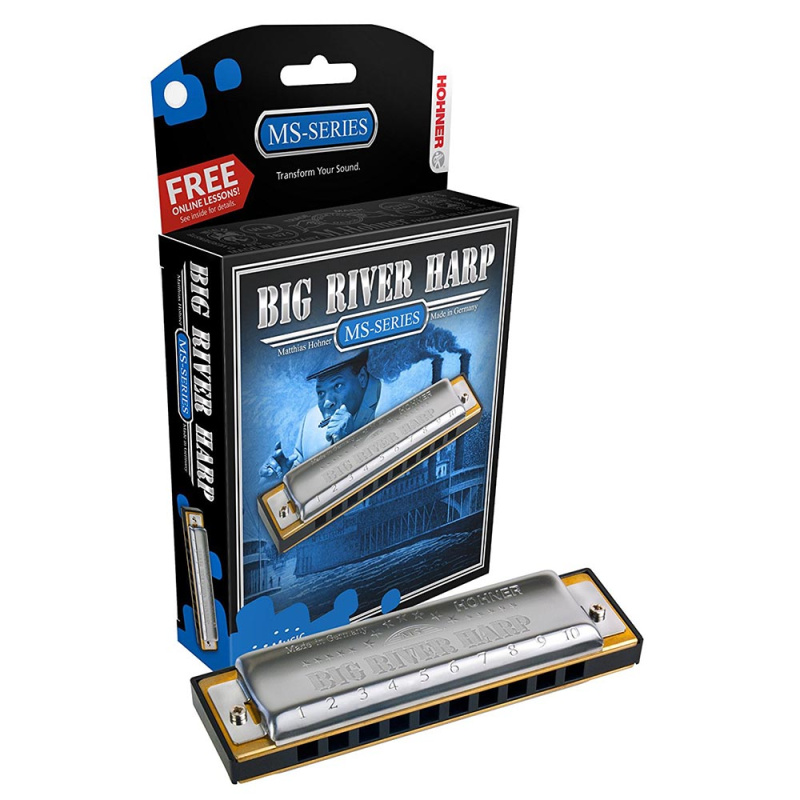 Губная гармоника Hohner Big River Harp M590066 Фа-мажор (F)