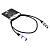 Микрофонный кабель Invotone ACM1101 BK, XLR (штекер) - XLR (гнездо), 1 м