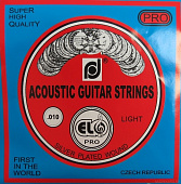 Струны для акустической гитары Elo Silver Pro 010 Light (6 шт)
