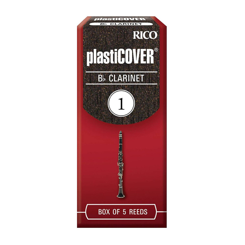 Трости для кларнета Rico Plasticover №1 Bb (5 шт)