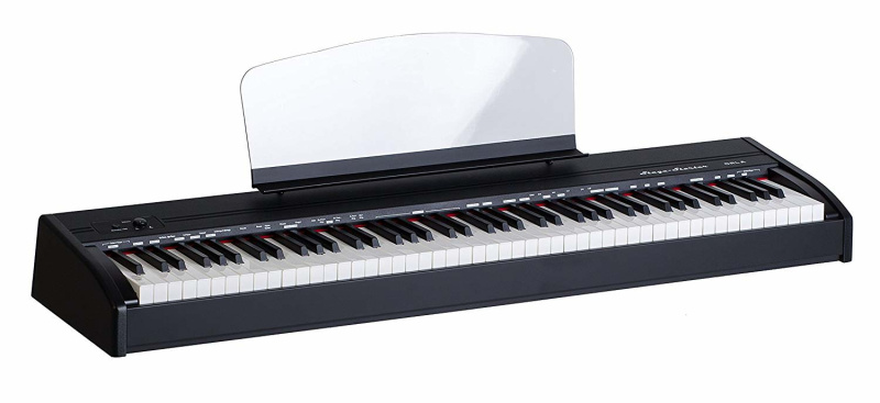 Цифровое пианино Orla Stage Starter черное, сатинированное