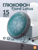 Глюкофон Fjord Lotus 32 см, зеленый, 15 нот, До-мажор (C)