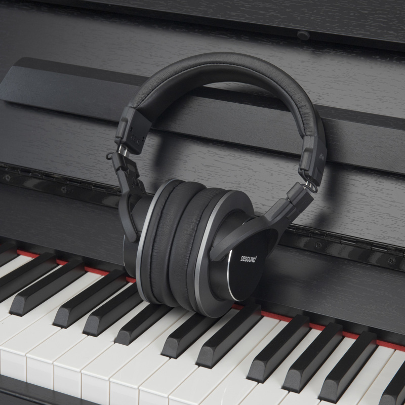 Цифровое пианино Orfeo E-6 черное, с наушниками