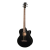 Бас-гитара электроакустическая Cort Acoustic Bass Series AB850F-BK-BAG Бас-гитара электроакустическая Cort Acoustic Bass Series AB850F-BK-BAG