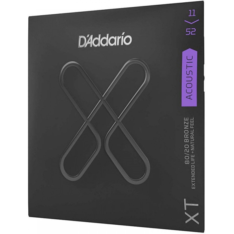 Струны для акустической гитары D'Addario XT XTABR1152 (6 шт)