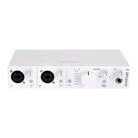 Внешняя звуковая карта Arturia MiniFuse 2 White
