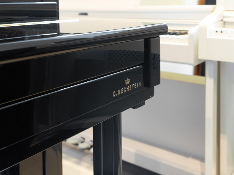 Пианино C. Bechstein Residence Classic 124 (BU) черное, полированное, Dampp-Chaser
