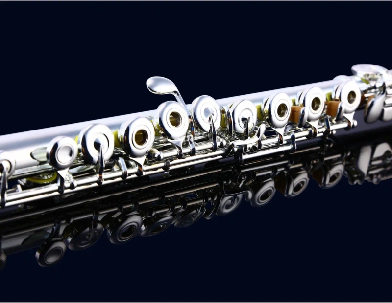 Флейта Kuno 903, Ми-механика, B-колено, открытые клапаны