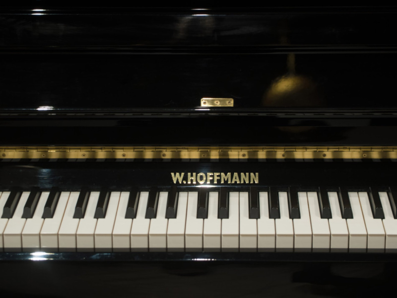 Пианино W. Hoffmann Vision V 120 (BU) черное, полированное