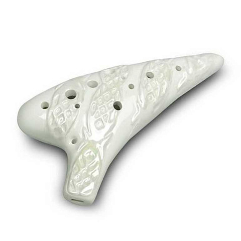 Окарина-альт STL Glimmer 12 отверстий, керамическая, Фа-мажор (F)
