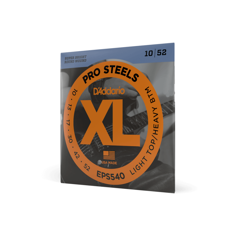 Струны для электрогитары D'Addario Pro Steels EPS540 XL Light (6 шт)