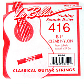 Струна для классической гитары La Bella Elite 416 Ми (E)