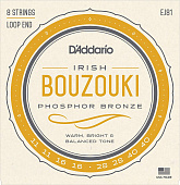 Струны для ирландского бузуки D'Addario Phosphor Bronze EJ81 (8 шт)