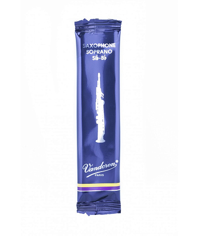 Трость для сопрано саксофона Vandoren Traditional №3,5