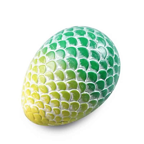 Окарина-бас STL Dragon Egg 4 отверстия, керамическая, зелёная
