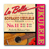 Струны для укулеле сопрано La Bella No.11 (4 шт)