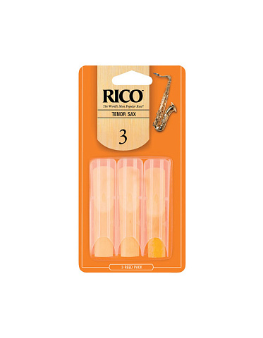 Трости для тенор саксофона Rico №3 (3 шт)