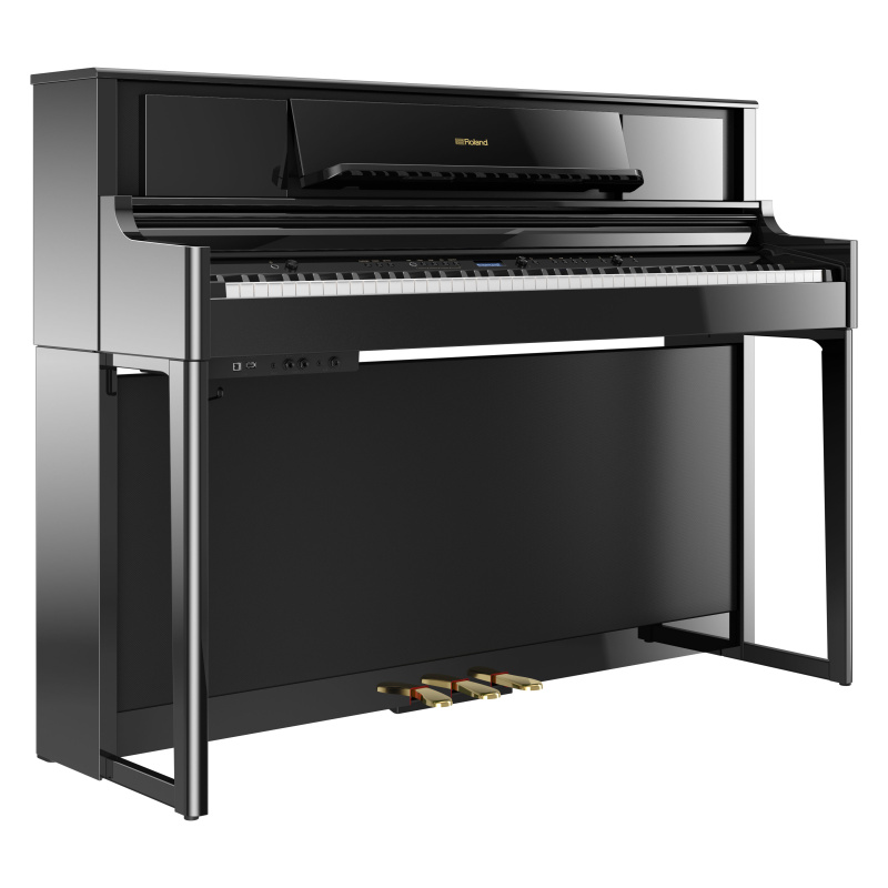 Цифровое пианино Roland LX705-PE черное, полированное