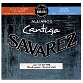 Струны для классической гитары Savarez Alliance Cantiga 510 ARJ Mixed (6 шт)