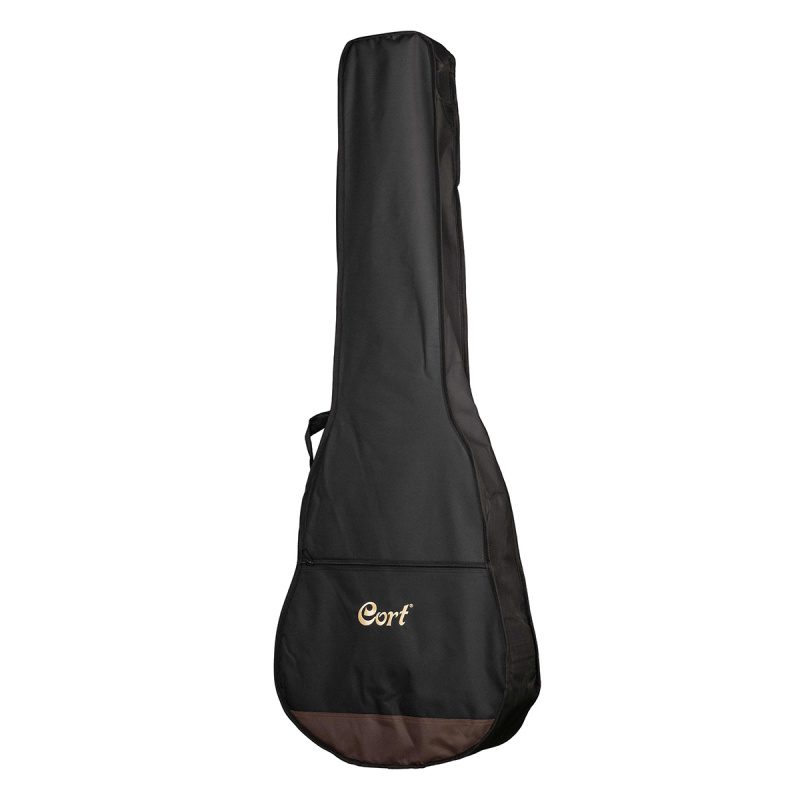 Бас-гитара электроакустическая Cort Acoustic Bass Series AB850F-BK-BAG