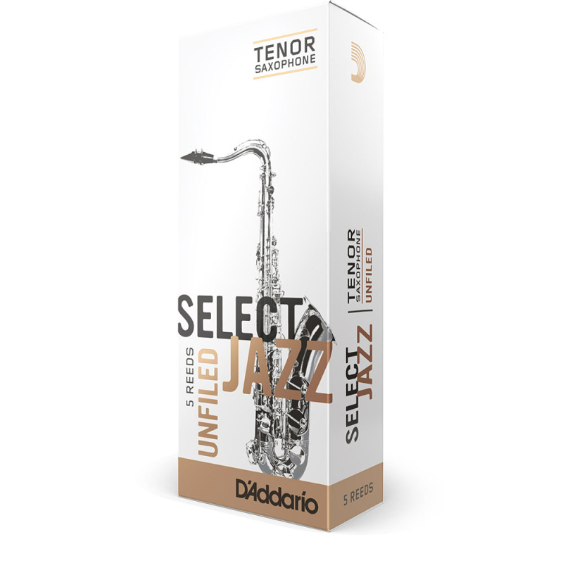 Трости для тенор саксофона Rico Select Jazz unfiled №2H (5 шт)